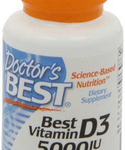 Doctor's Best Vitamin D3 5000Iu Soft Gels 180-Count 16 182299373939 6