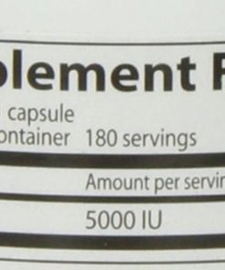 Doctor's Best Vitamin D3 5000Iu Soft Gels 180-Count 18 182299373939 8