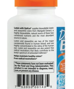 Alternative view of Doctors Best Lutein 20Mg With Zeaxanthin 120 Veggie Caps