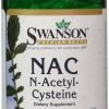 Swanson Nac N-Acetyl Cysteine 600 Mg 100 Caps 100 Capsules 2 182299374526 0