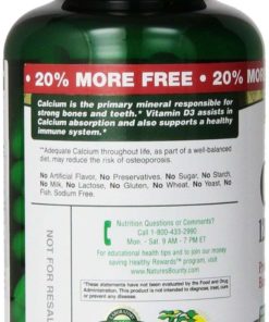 Alternative view of Nature's Bounty Calcium 1200 Mg + D Twin Pack 120 Softgels 240 Counts