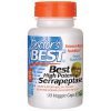 Doctor's Best High Potency Serrapeptase (120000 Units) 90-Count 90 Count
