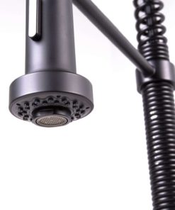 Vigo Edison Single Handle Pull-Down Spray Kitchen Faucet Matte Black 6 182299377559 1