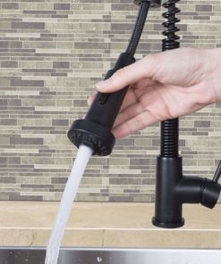 Vigo Edison Single Handle Pull-Down Spray Kitchen Faucet Matte Black 9 182299377559 4