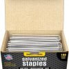 100 6-Inch Galvanized Garden Landscape Sod Staples Stakes Pins Anti-Rust 11-G.. 12 182299377777 0