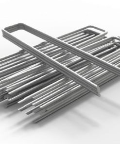 100 6-Inch Galvanized Garden Landscape Sod Staples Stakes Pins Anti-Rust 11-G.. 17 182299377777 8