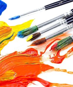 Ohuhu 12Pcs Nylon Hair Art Paint Brush Set For Watercolor Acrylics Oil Painti.. 12 182299378272 5