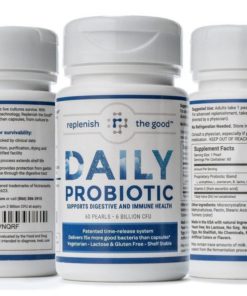 Alternative view of Daily Probiotic 60-Day Supply Time Release Pearls. 6 Billion Cfu Delivers 15X..