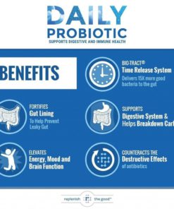 Daily Probiotic 60-Day Supply Time Release Pearls. 6 Billion Cfu Delivers 15X.. 11 182299379601 4