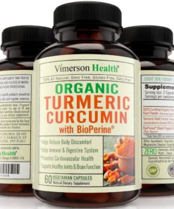Organic Turmeric Curcumin With 10Mg Of Bioperine Per Serving. Powerfull Anti-.. 10 182299381043 1