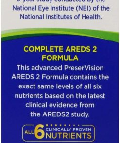 Preservision Areds 2 Vitamin & Mineral Supplement 120 Count Soft Gels 11 182299381261 2