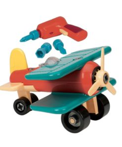 Alternative view of Battat Take-A-Part Toy Vehicles Airplane Green