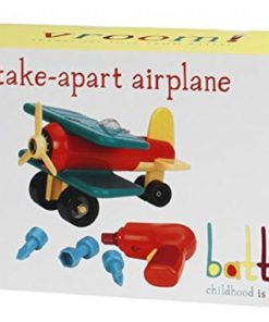 Battat Take-A-Part Toy Vehicles Airplane Green 5 182299382542 2