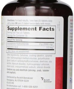 Alternative view of Schiff Glucosamine 2000 Mg Joint Supplement 150 Count Coated Tablets 1