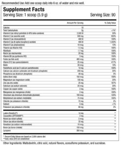 Viteyes Areds 2 Powder Formula 90 Servings (18.73 Ounce Total) 7 182299384980 1