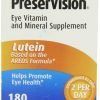 Bausch & Lomb Preservision Eye Vitamin And Mineral Supplement With Lutein - 1..