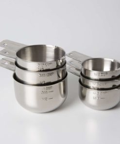 Measuring Cups Stainless Steel 6 Piece Stackable Set By Kitchenmade 11 182299387638 2