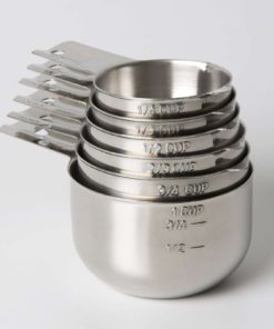 Measuring Cups Stainless Steel 6 Piece Stackable Set By Kitchenmade 15 182299387638 6