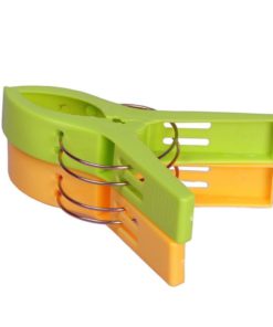 Alternative view of Ecrocy 8 Pack Beach Towel Clips In Bright Colors - Jumbo Size- Keep Your Towe..