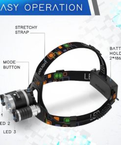 Brightest And Best 5000 Lumen Bright Headlamp Flashlight Torch 3 Xm-L2 T6 Led.. 11 182299390246 3