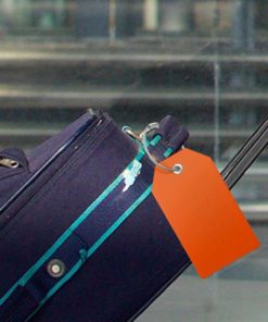 Luggage Tag Loops - Stainless Steel Metal Wire Straps 10-Pack Silver 10 182299390258 4