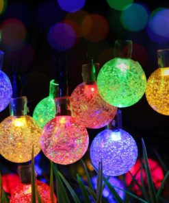 Gdealer Waterproof 30 Led Crystal Ball Solar String Lights 20 Feet (6 Meters).. 11 182299390719 4