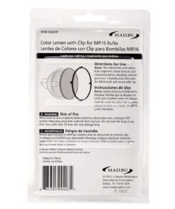 Alternative view of Malibu Color Lenses With Clip For Mr16 Buls For Redbluegreen 8100-3520-01