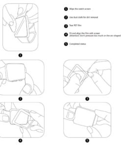 Apple Watch Series 2 Screen Protector Ivapo Tempered Glass Series 2/1/Nike+[F.. 13 182299391833 6