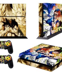 Dragon Ball Skin Sticker For Ps4 System Playstation 4 Console With 2 Controll..