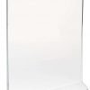 (Pack Of 6) Bold Brands 5"X7" Acrylic Sign Holder Plastic Portrait Frame Disp.. 61 182299400885 0 1