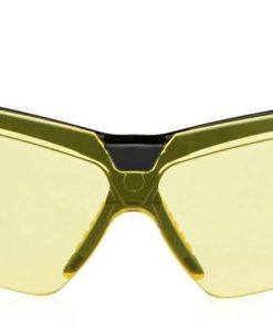Alternative view of Uvex S3522 Genesis X2 Safety Eyewear Black And Yellow Frame Amber Ultra-Dura ..