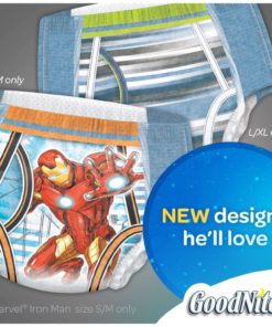 Goodnites Bedtime Pants For Boys Size Large/Extra Large 34 Count 16 182299401520 4