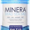 Minera Dead Sea Salt 2Lb Bag Fine Grain 100% Pure Mineral Salt Treatment 17 182299401712 0
