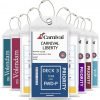 Shiptags Cruise Luggage Tags W/ Zip Seal & Steel Loops Baggage Document Holder