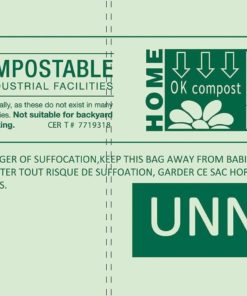 Alternative view of Unni Astm6400 Certified 100% Compostable Bags 3 Gallon 100 Count 0.64 Millili..