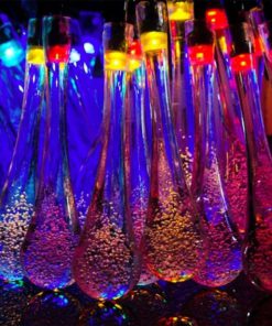 String Light Company Lights Solar Powered Waterproof Outdoor 20Ft 30 Led Stri.. 10 182299407098 3