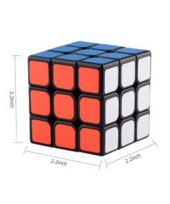 D-Fantix Speed Cube 3X3 Smooth Magic Cube Puzzle Stickered Version Black Brai.. 8 182299407720 2