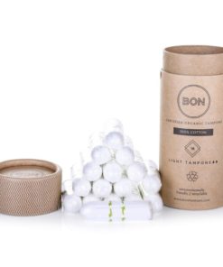 Bon Certified Organic Tampons Light 48 Count 9 182299407868 4