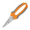 Westcott Elite Stainless Steel Utility Snips With Cushioned Handle Orange And.. 12 182299408893 0