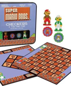 Alternative view of Super Mario Bros Checkers & Tic-Tac-Toe Collector's Edition Board Game