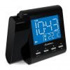 Electrohome Projection Alarm Clock With Battery Backup And Audio Input 5 182299410064 0