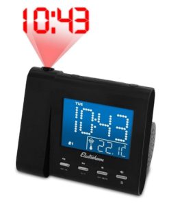 Electrohome Projection Alarm Clock With Battery Backup And Audio Input 9 182299410064 1