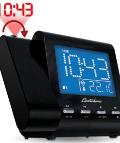 Electrohome Projection Alarm Clock With Battery Backup And Audio Input 10 182299410064 2