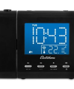 Electrohome Projection Alarm Clock With Battery Backup And Audio Input 11 182299410064 3