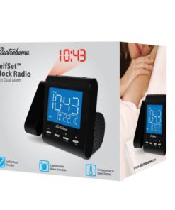 Electrohome Projection Alarm Clock With Battery Backup And Audio Input 14 182299410064 6