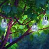 3Pack Crackle Glass Globe Solar Lights With Hanger Sogrand Solar Pathway Ligh.. 44 182299420796 0