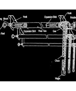 Alternative view of Cowboystudio Photography 3-Roller Wall Mounting Manual Background Support Sys..