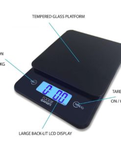Alternative view of Sale! 5 Professional Digital Multifunction Kitchen Food Scale 11Lb/5Kg Foodie..