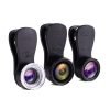Holigoo Premium Clip-On Cell Phone Lens Kit Wide-Angle Lens 0.36X + Fisheye 1..