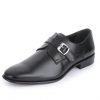 Andrew Fezza Mens Single Monk Strap Leather Dress Shoe Black 10 D(M) Us 14 182299432482 0